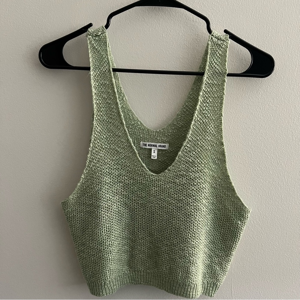 The Normal Brand Sydney cropped tank